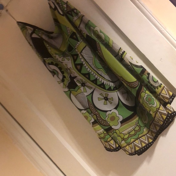 Abstract gorgeous multi color skirt. - Picture 3 of 3